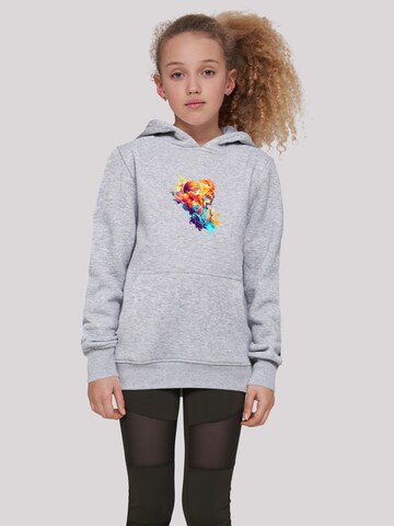 Sweat 'Basketball' F4NT4STIC en gris : devant