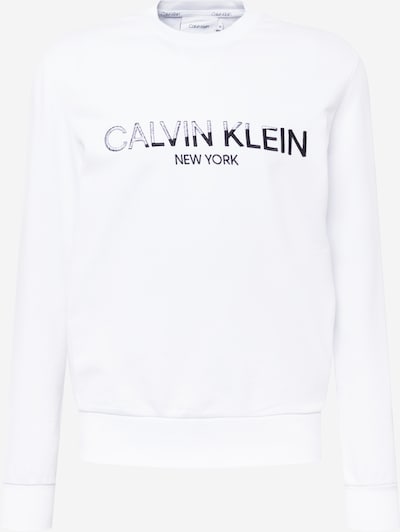 Calvin Klein Sweatshirt in schwarz / weiß, Produktansicht