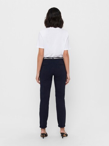 ONLY Slim fit Chino Pants 'BIANA' in Blue