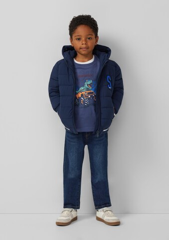 s.Oliver Shirt in Blauw: voorkant