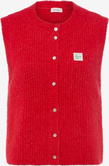 AMERICAN VINTAGE Knit Cardigan ' East ' in Red, Item view