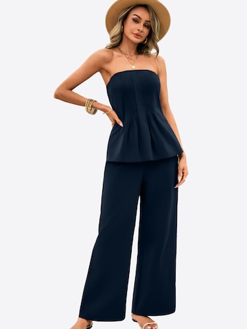 Costum cu pantaloni de la Imily Bela pe albastru