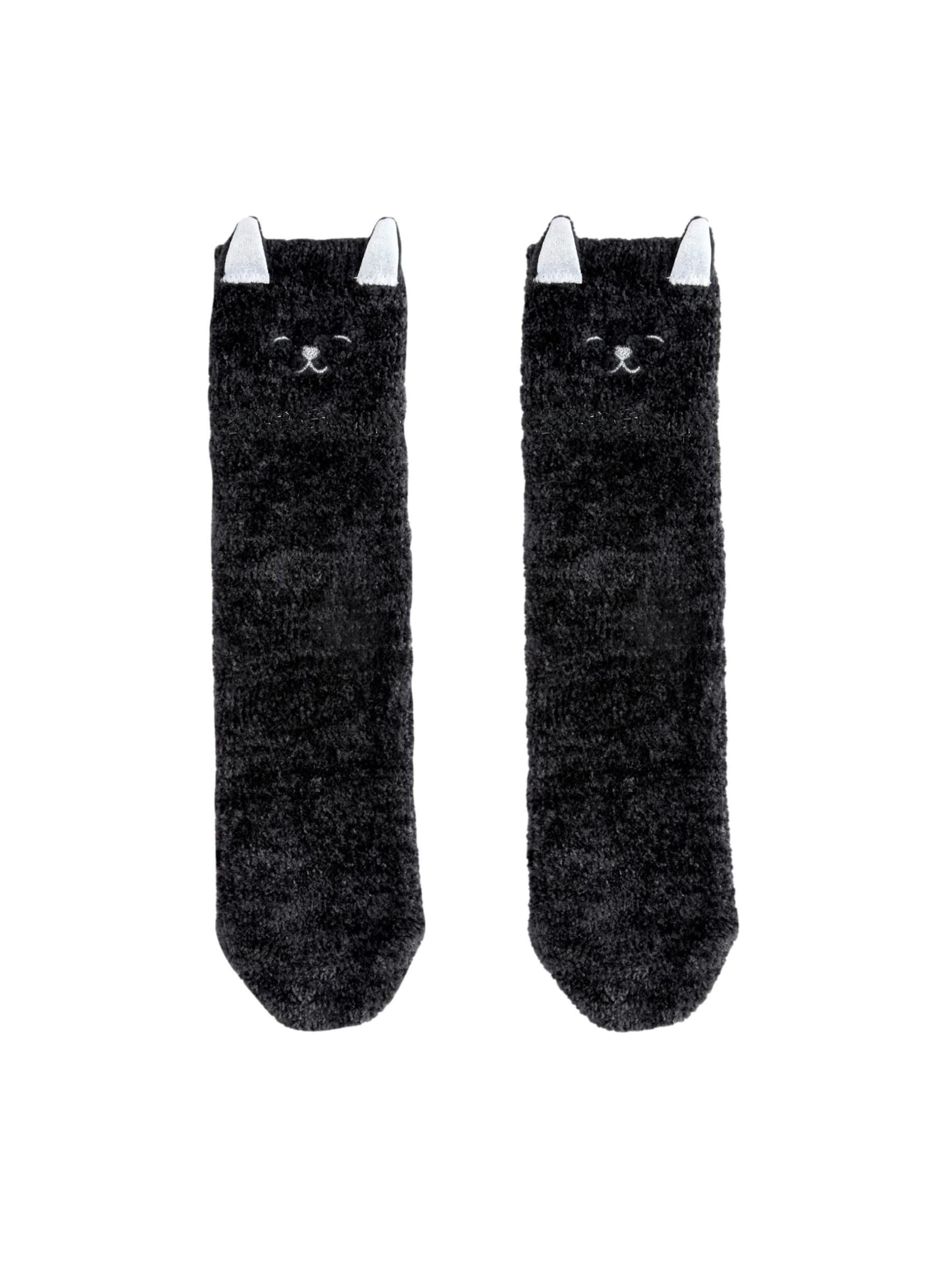 Chaussettes Next en noir : devant