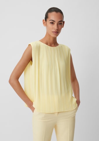 COMMA Blouse in Yellow: front