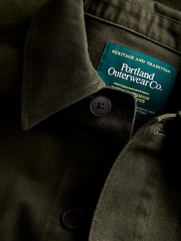 Veste mi-saison Portland Outerwear Company en vert