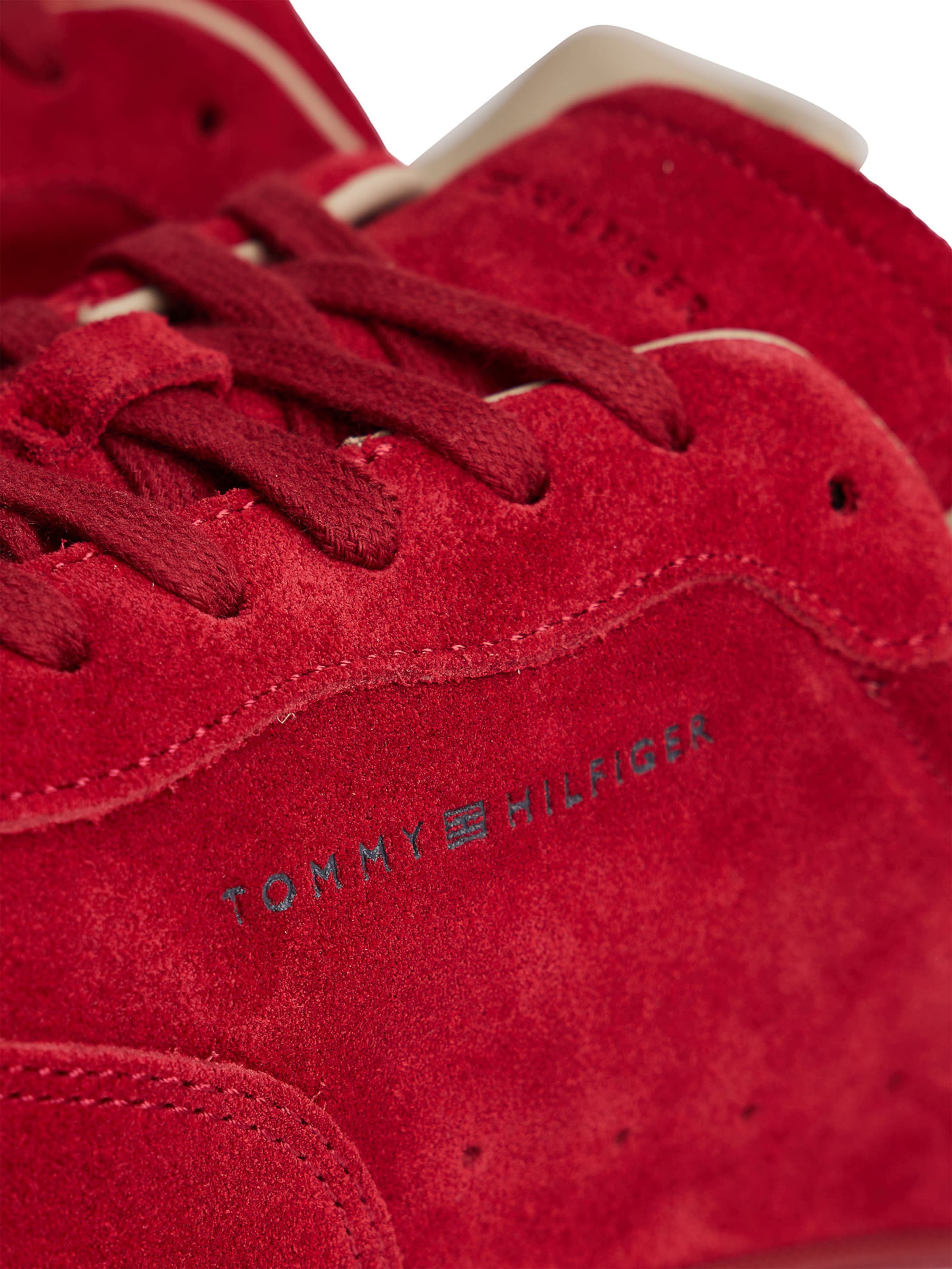 TOMMY HILFIGER Sneaker in Rot