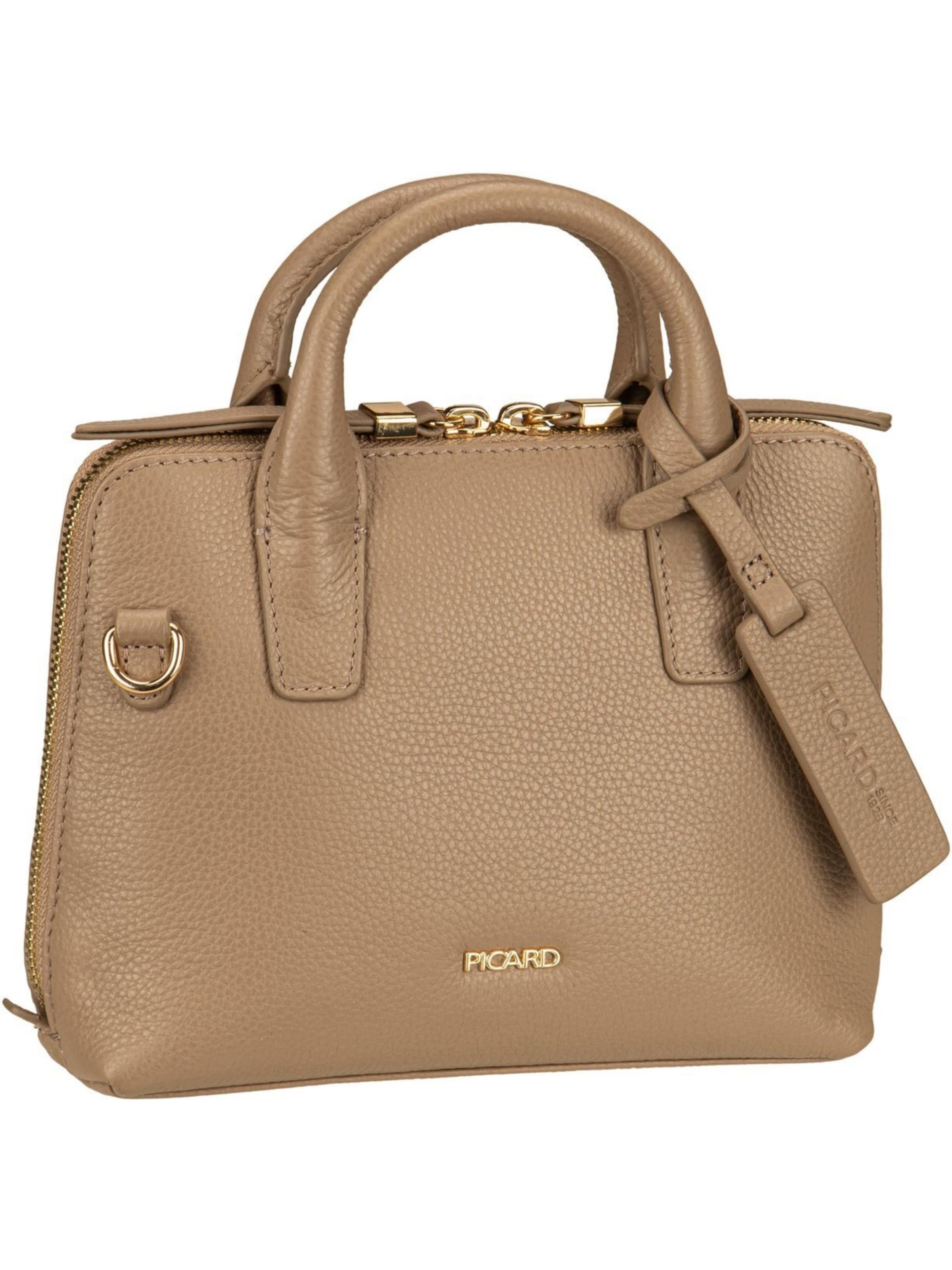 Borsa a mano 'Java' di Picard in beige: frontale