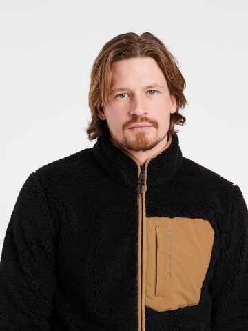 PROTEST Fleecejacke 'PRTTAVE' in Schwarz