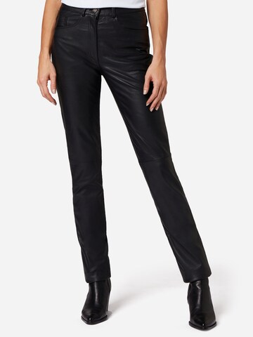 RICANO - Slimfit Pantalón '9809' en negro: frente