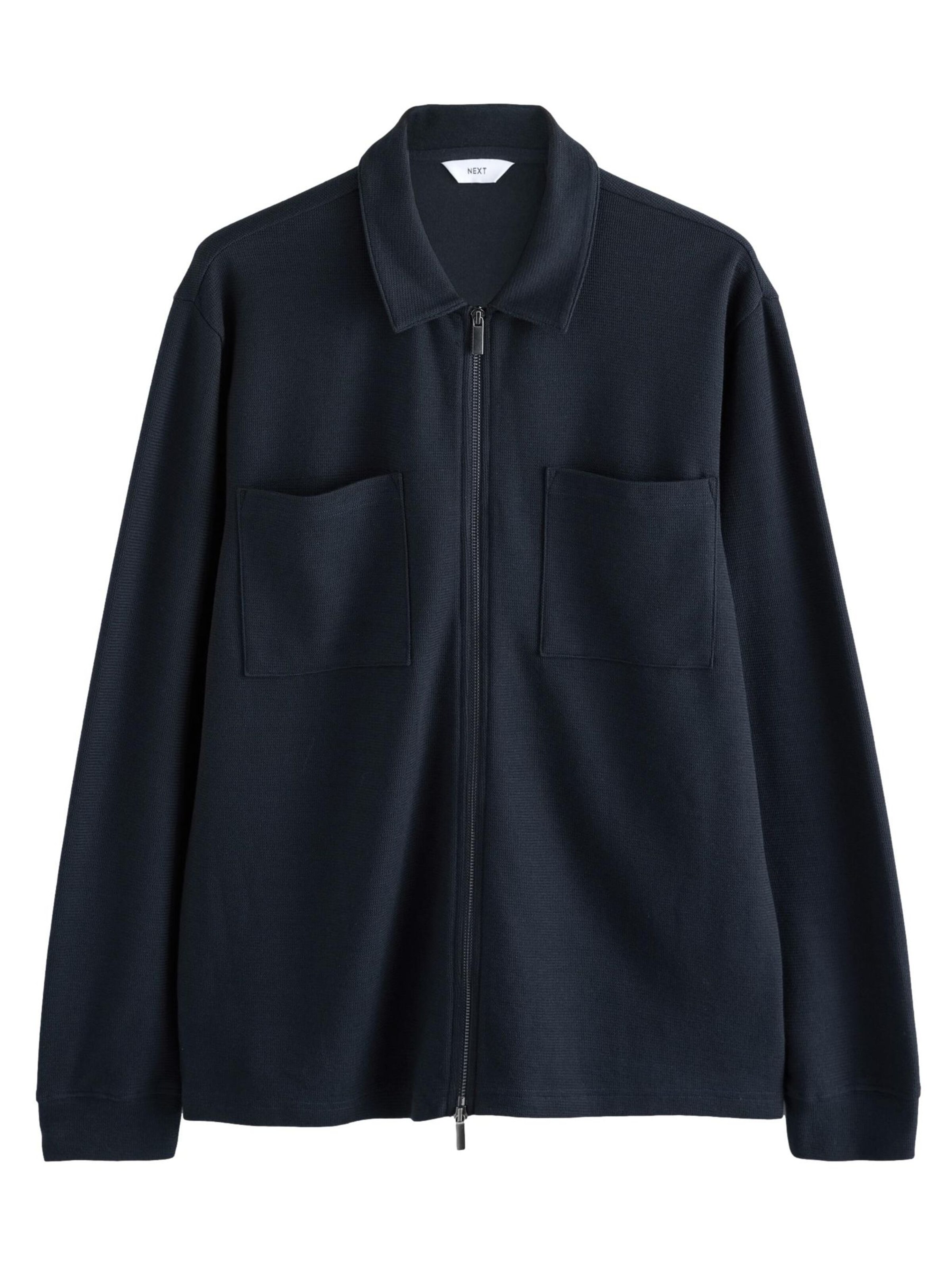 Next Преходно яке в синьо: отпред
