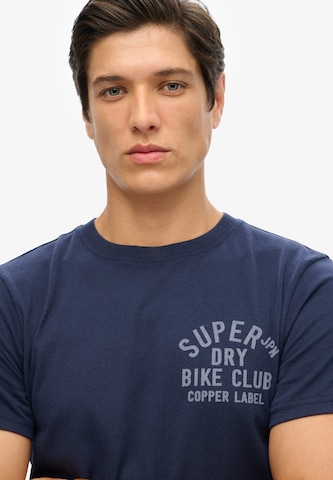 Maglietta di Superdry in blu: frontale