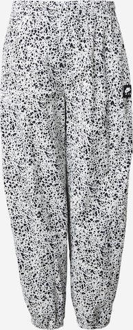 Nike SportswearTapered Hlače 'AIR' - bež boja: prednji dio