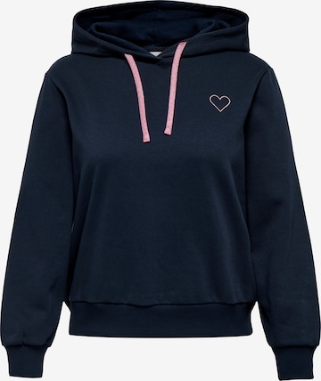 ONLY Carmakoma Sweatshirt in Blue: front