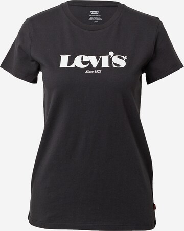 LEVI'S ® Shirt 'The Perfect' in Zwart: voorkant