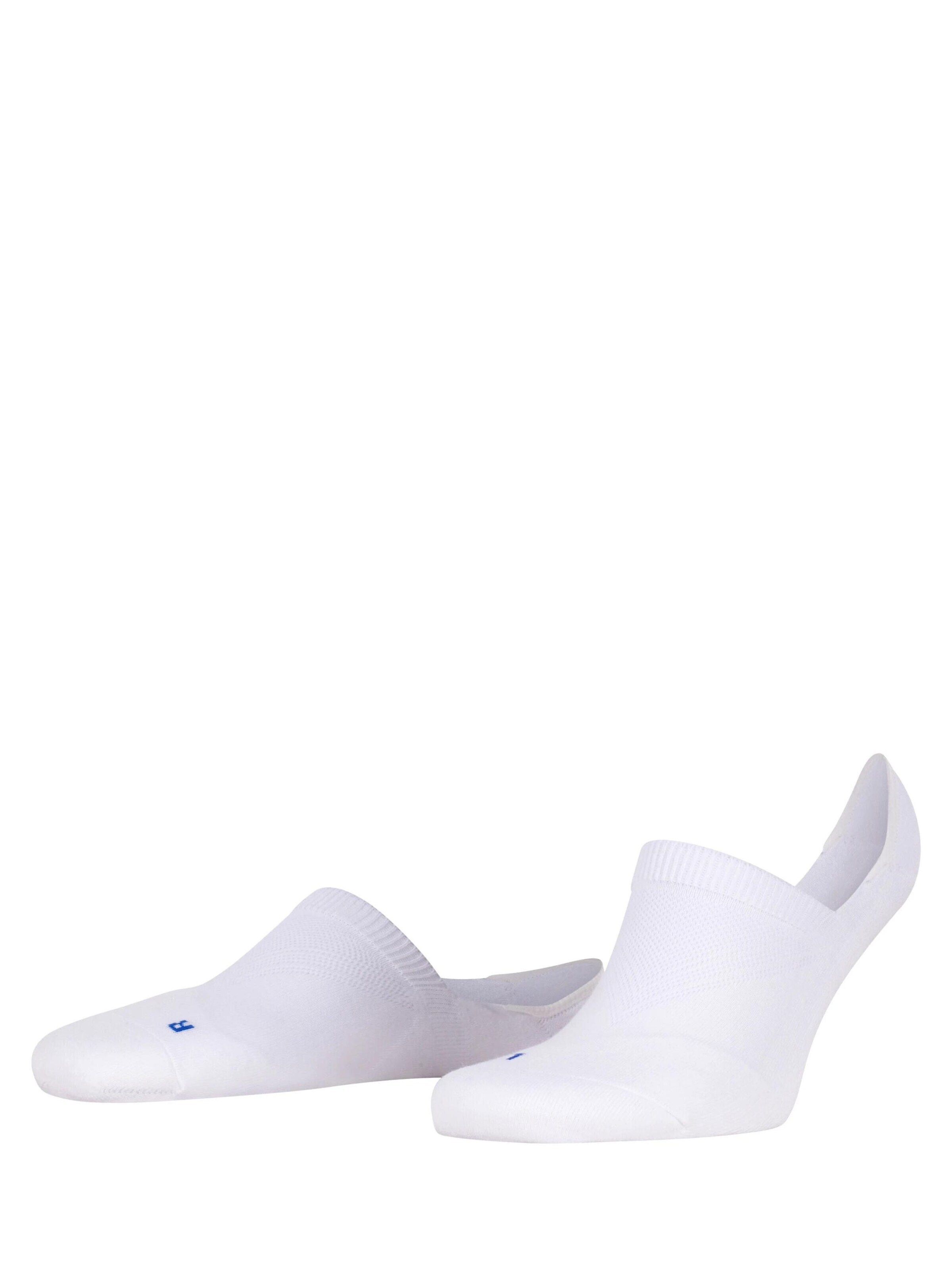 FALKE Füßlinge 'Cool Kick'‌‌ in Weiß: Vorderseite