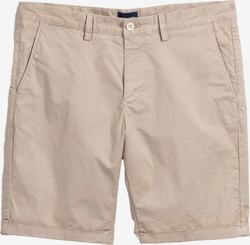 GANT Regular Chino Pants in Beige: front