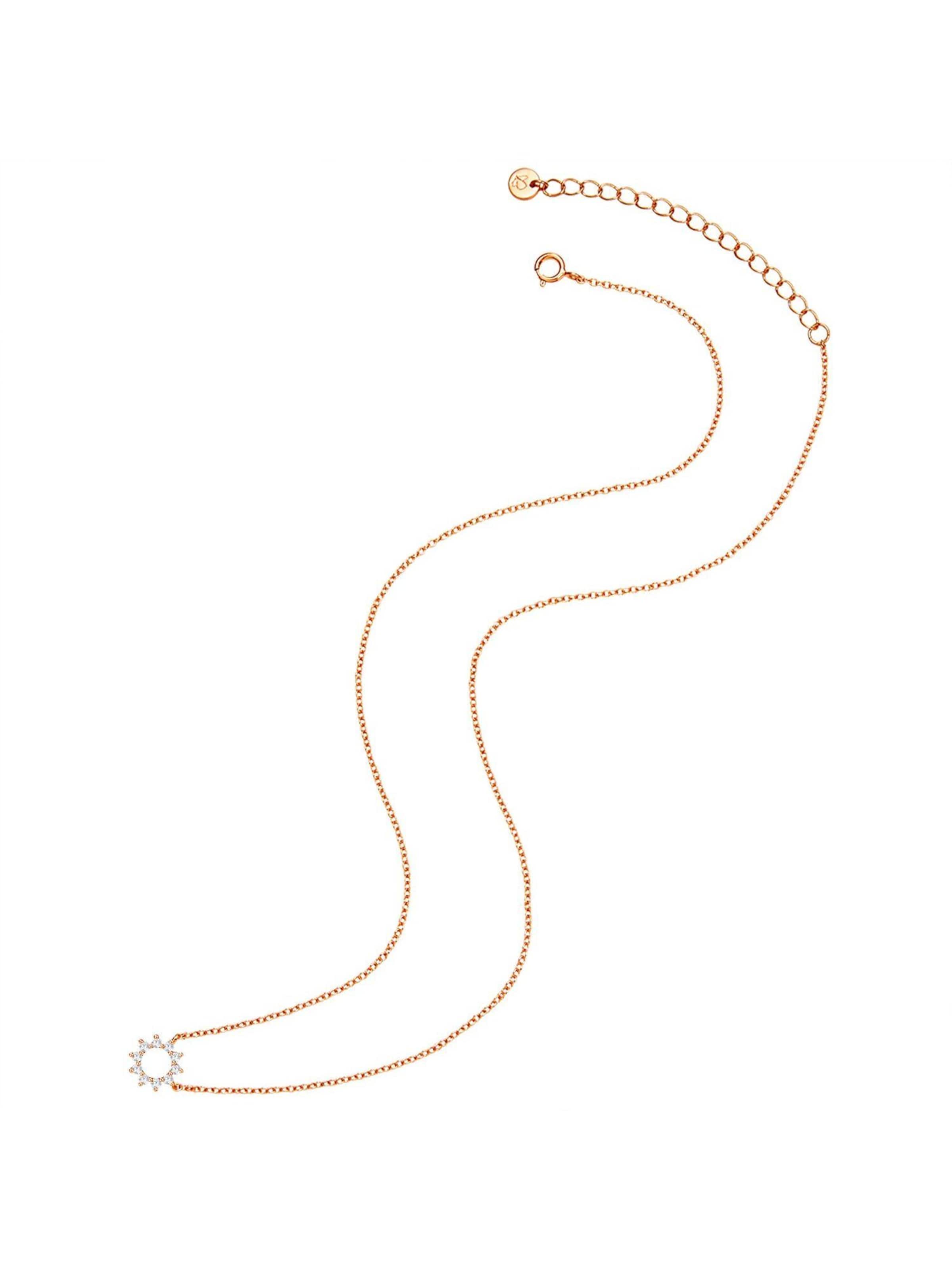 Glanzstücke München Ketting in Goud: voorkant