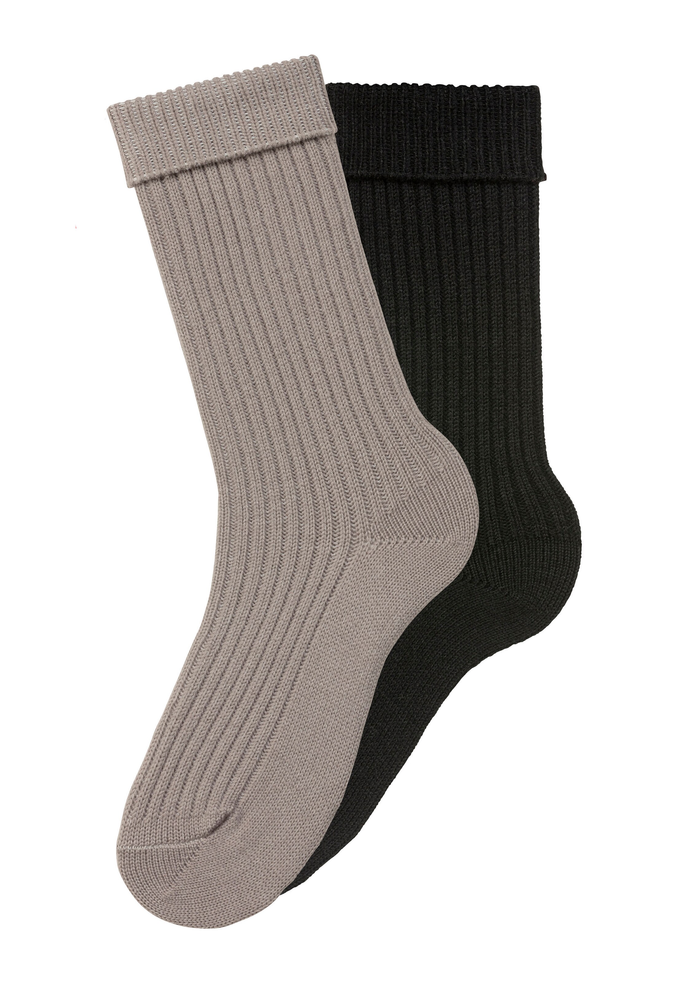 LAVANA Socks in Grey: front