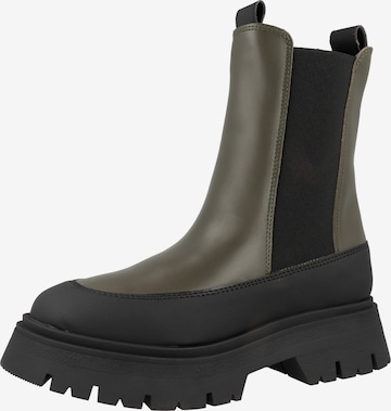 Tamaris Chelsea boots in Groen: voorkant
