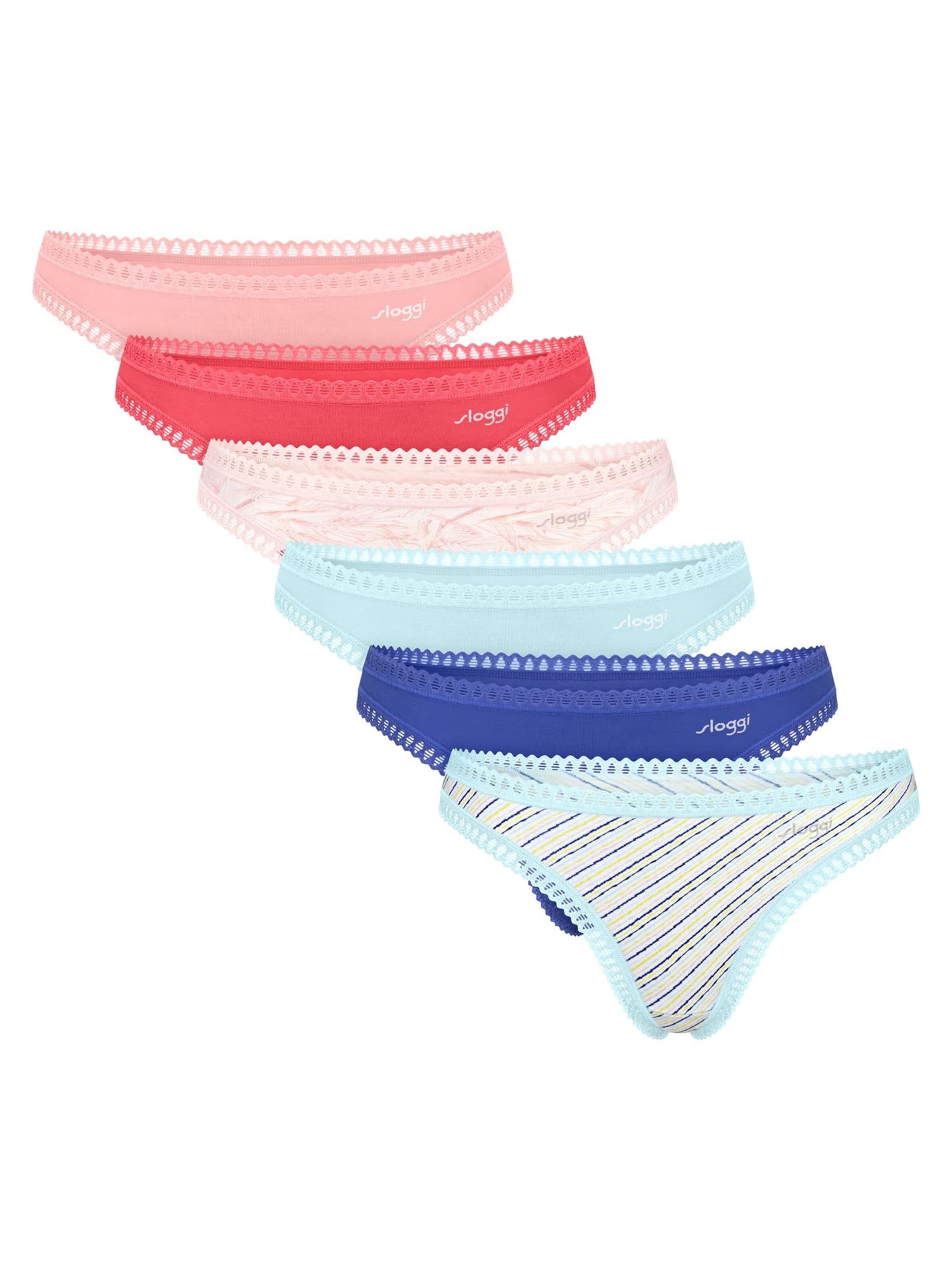 SLOGGI String 'GO Crush' in Gemengde kleuren: voorkant
