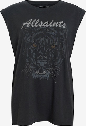 AllSaints T-shirt 'HUNTER BROOKE' i svart: framsida