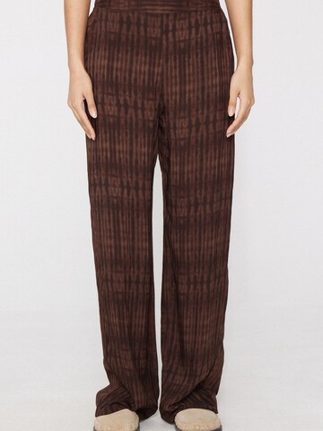 Tezenis Wide leg Pants in Brown