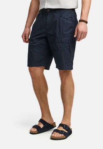 Regular Pantalon cargo 'Dreier' INDICODE JEANS en bleu
