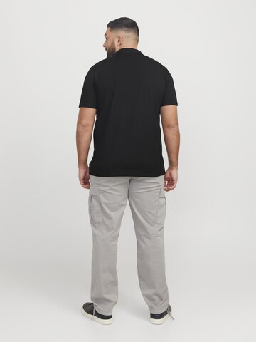 Jack & Jones Plus Shirt 'JCOFusion' in Black