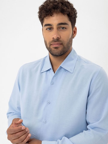 Dandalo Regular fit Button Up Shirt in Blue