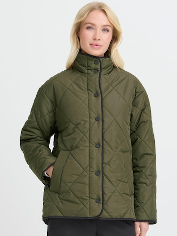Veste mi-saison ' OXBMMBELIS LOOSE JACKET ' Oxmo en vert