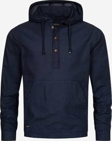 Sweat-shirt 'Mickie' INDICODE JEANS en bleu : devant