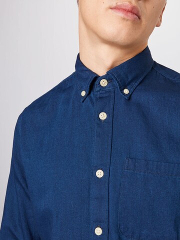 SELECTED HOMME Regular fit Button Up Shirt 'Rick' in Blue