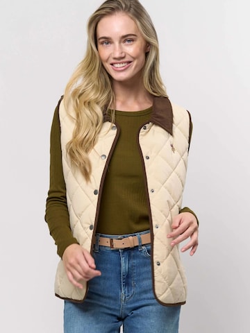 U.S. POLO ASSN. Vesta ' Mandi ' – béžová: přední strana