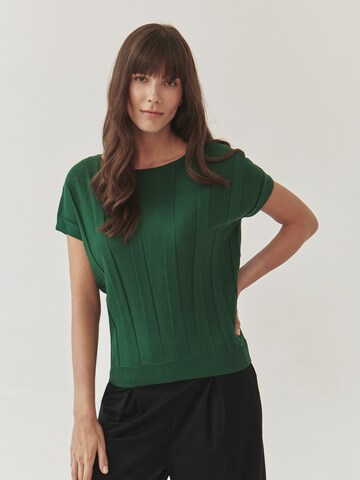 Pull-over 'Ritia' TATUUM en vert : devant