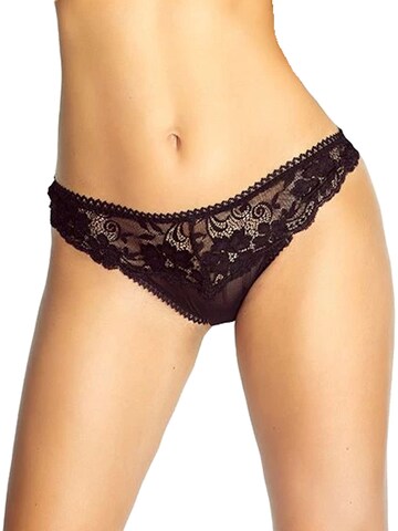 Provocative Panty 'Baiser Oriental' in Black: front