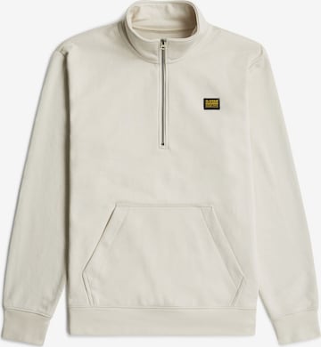 G-STAR Sweatshirt in Weiß: Vorderseite