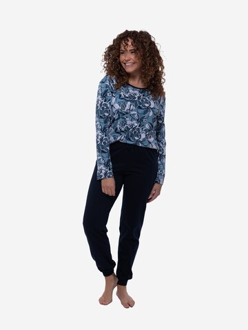 Ammann Pajama 'Night & Home' in Blue