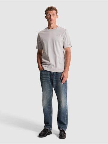 CAST IRON - Camiseta 'Regular fit T-shirt in interlock jersey' en gris