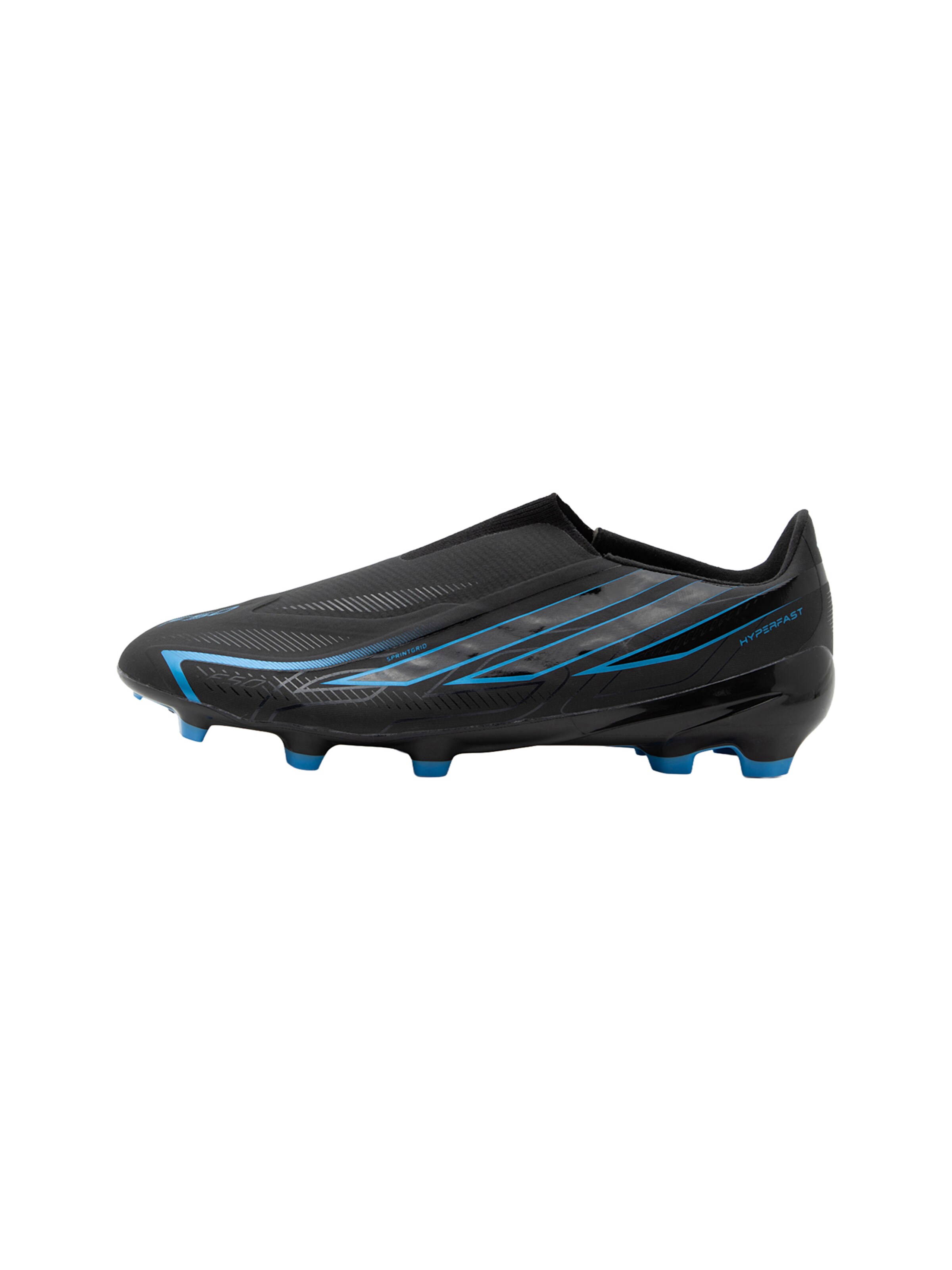 ADIDAS PERFORMANCE Футболни обувки 'F50 Hyperfast League' в черно: отпред