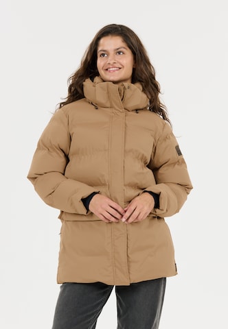 Whistler Steppjacke 'Creed' in Braun: Vorderseite