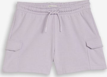 TOM TAILOR Pants in Purple: front