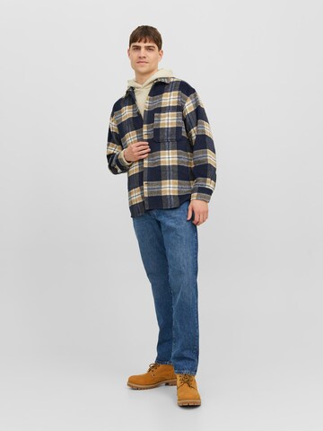 JACK & JONES Comfort fit Koszula 'Zac' w kolorze niebieski