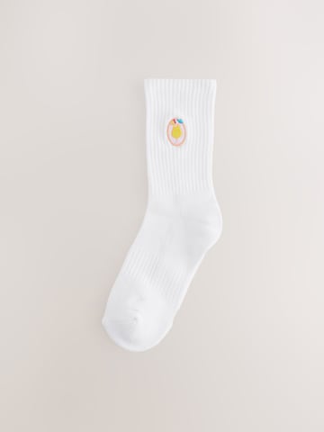 Next Socks in White