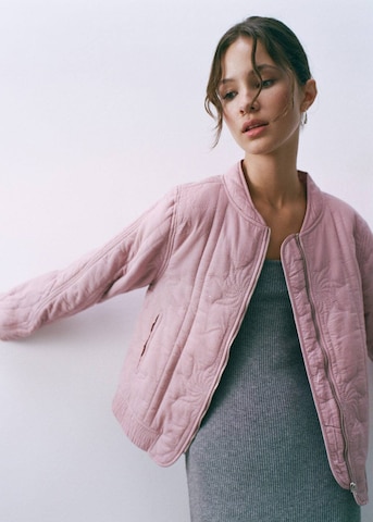 MANGO TEEN Jacke 'Idoia' in Pink