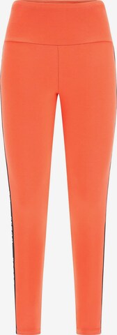 GUESS Workout Pants in Orange: front