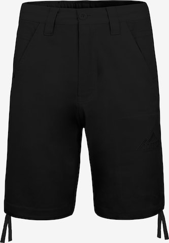 Pantalon outdoor 'Gobi' normani en noir : devant