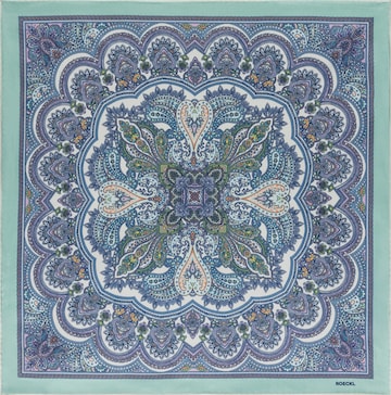 Roeckl Shawl ' FINE PAISLEY' in Blue: front