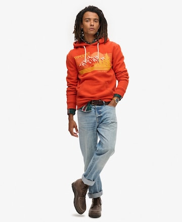 Superdry Sweatshirt in Orange