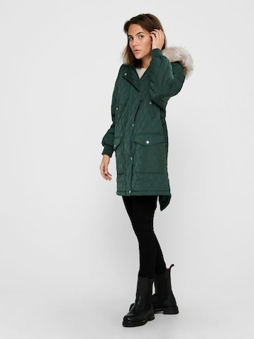 ONLY Winter Coat in Green