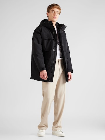 Tommy Jeans Parka in Schwarz